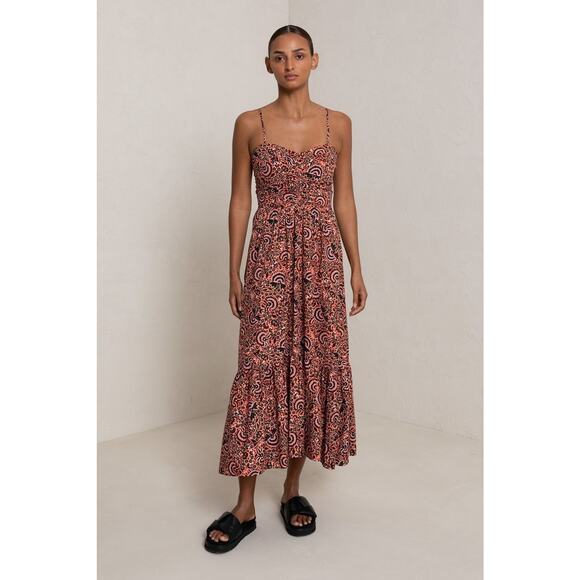 A.L.C. Lilah Cotton Maxi Dress Women’s Size 0 MSRP: $495 - Picture 2 of 11